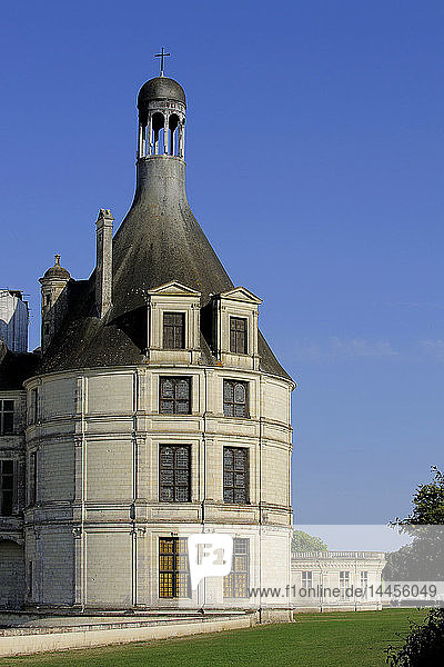 Europa  Frankreich  Centre-Val de la Loire  Loir-et-Cher ( 41 )  Loire-Tal  Weltkulturerbe der UNESCO  Nationale Domäne des Schlosses von Chambord  Schloss