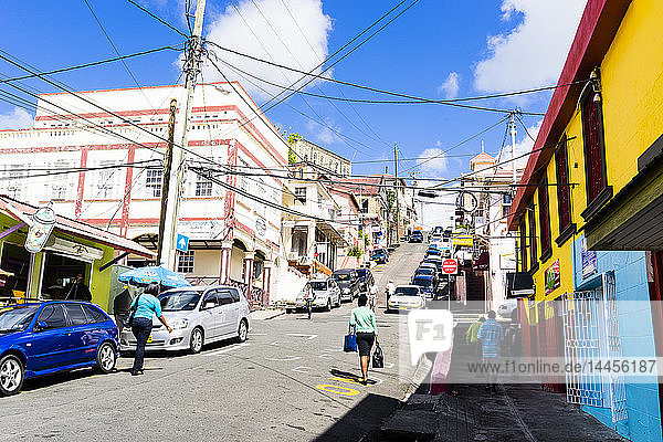 Marktstraße  St-Georges  Grenada  Westindien  Karibische Inseln