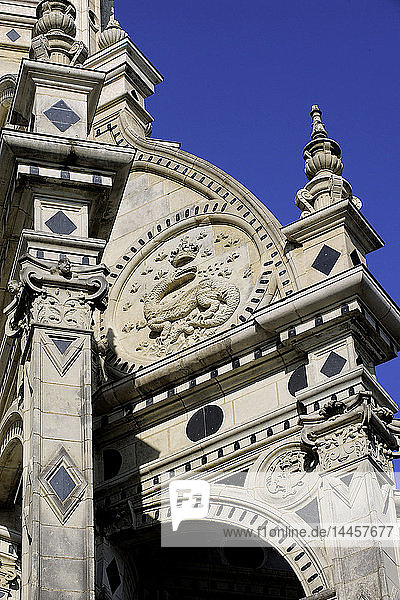 Europa  Frankreich  Centre-Val de la Loire  Loir-et-Cher ( 41 )  Loire-Tal  Weltkulturerbe der UNESCO  Nationale Domäne des Schlosses von Chambord  Schloss  Tour der Laterne