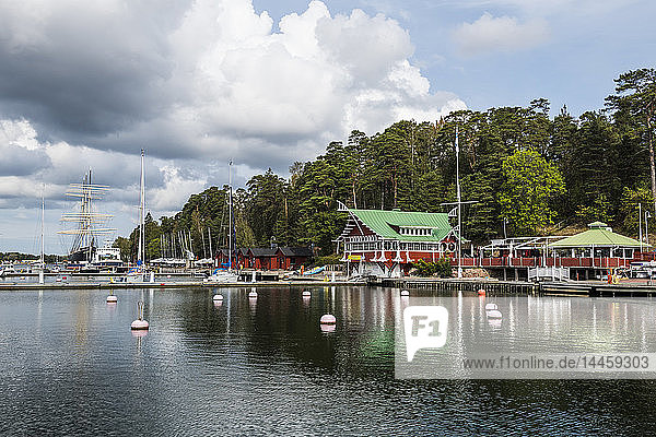 Bootshafen  Mariehamn  Aland  Finnland