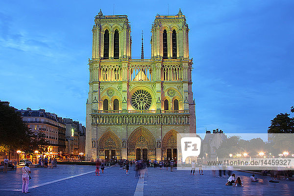 Notre Dame  UNESCO-Weltkulturerbe  Paris  Frankreich