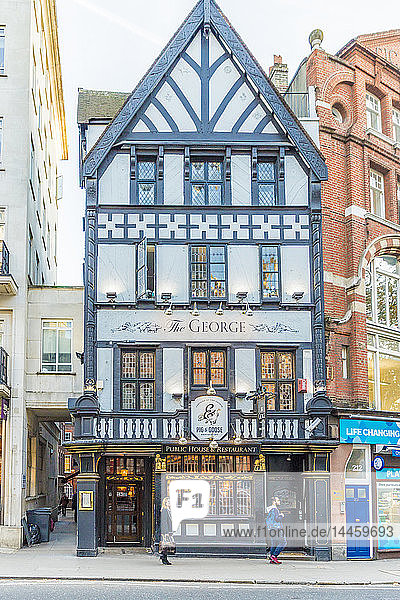 The George pub in Holborn  London  England  Vereinigtes Königreich.