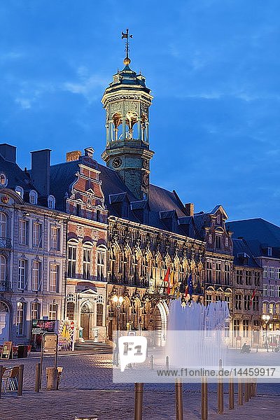 Grand Place  Mons  Wallonien  Belgien