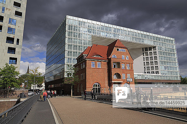 Der Spiegel-Gebäude  HafenCity  Hamburg  Deutschland
