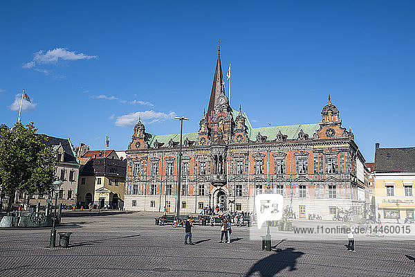 Das alte Rathaus von Malmö  Malmö  Schweden  Skandinavien