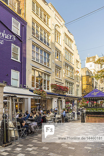 St. Christopher's Place  a pedestrianised shopping street  in Marylebone  London  England  United Kingdom