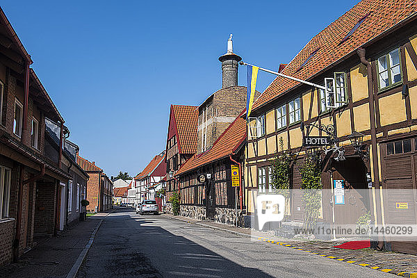 Historic town of Ystad Sweden Scandinavia