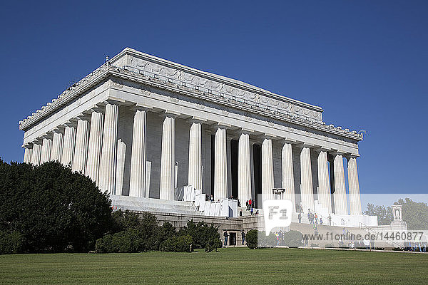 Lincoln Memorial  Washington D.C.  Vereinigte Staaten von Amerika  Nordamerika