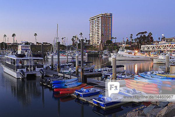 Oceanside Harbour Village  San Diego County  California  USA