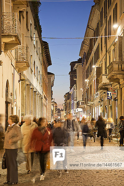 Corso Cavour  Pavia Cathedral  Pavia  Lombardy  ItalyEurope