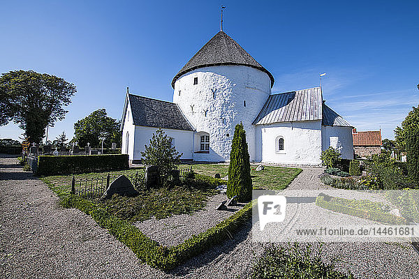Nylars Round Church Bornholm Denmark Scandinavia