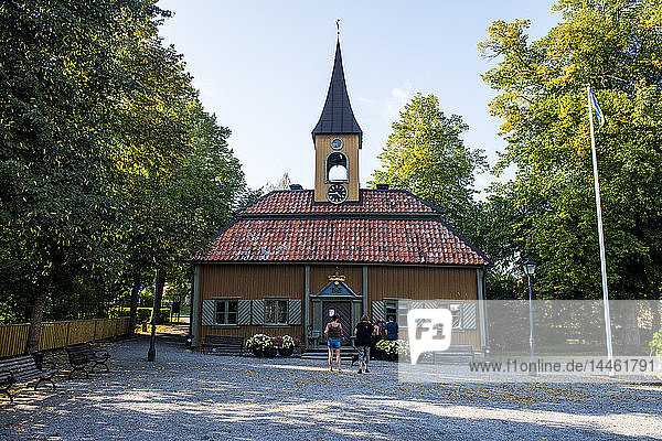 Altes Rathaus von Sigtuna  älteste Stadt Schwedens  Skandinavien
