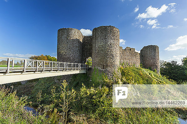 White Castle  Monmouthshire  Wales  Vereinigtes Königreich
