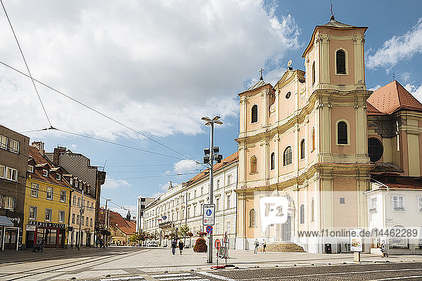 Dreifaltigkeitskirche  Altstadt  Bratislava  Slowakei