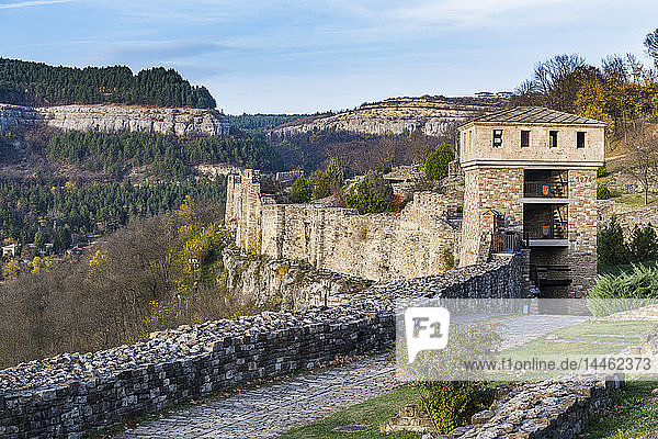 Schloss Tsarevets  Veliko Tarnovo  Bulgarien