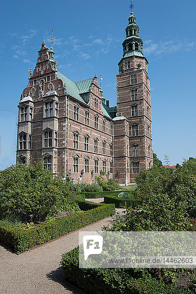 Schloss Rosenborg  erbaut im 17. Jahrhundert von Christian IV  Kopenhagen  Dänemark  Skandinavien
