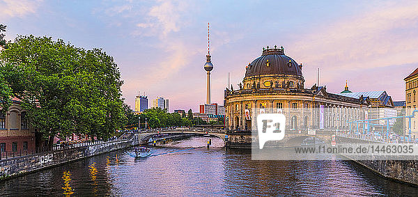 Bode Museum on the River Spree in Berlin Germany