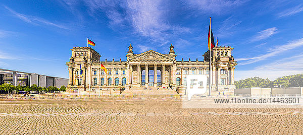 Reichstag building in Berlin Germany
