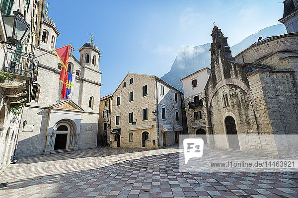 Die Kirchen von St. Nikolaus und St. Lukas in Kotor  Montenegro