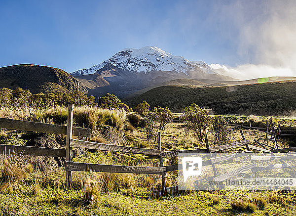 Vulkan Chimborazo  Provinz Chimborazo  Ecuador  Südamerika
