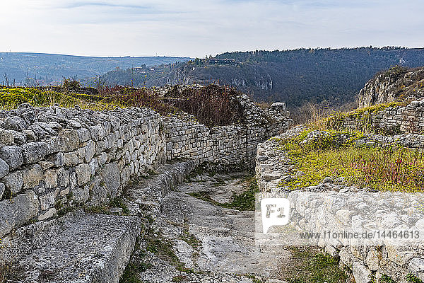 Die Festung von Cherven  Rousse  Bulgarien  Europa
