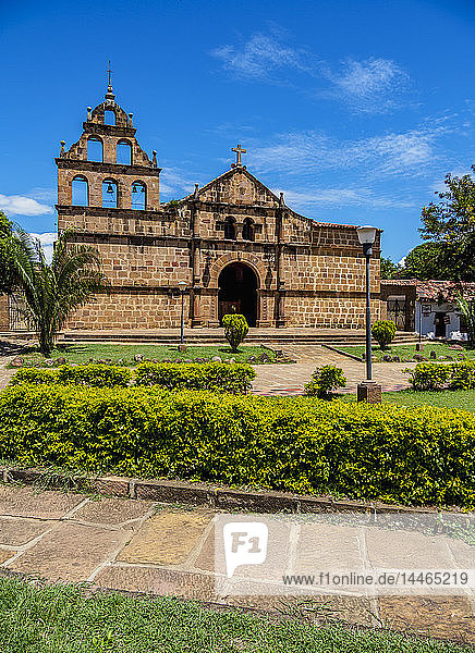 Kirche Santa Lucia  Guane  Departement Santander  Kolumbien  Südamerika