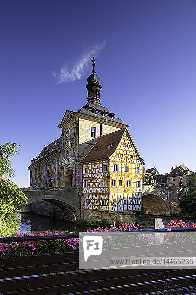 Altes Rathaus  Bamberg  UNESCO-Welterbe  Bayern  Deutschland