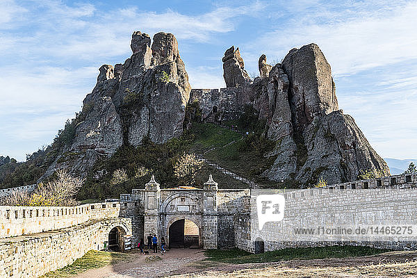 Kaleto Rock Fortress  rock formations  Belogradchik  Bulgaria  Europe