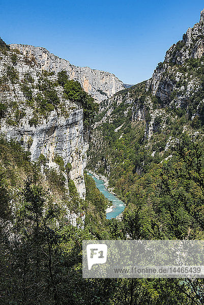 Verdon-Schlucht (Grand Canyon du Verdon)  Alpes de Haute Provence  Südfrankreich