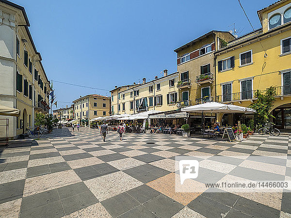 Italien  Veneto  Lazise  Altstadt