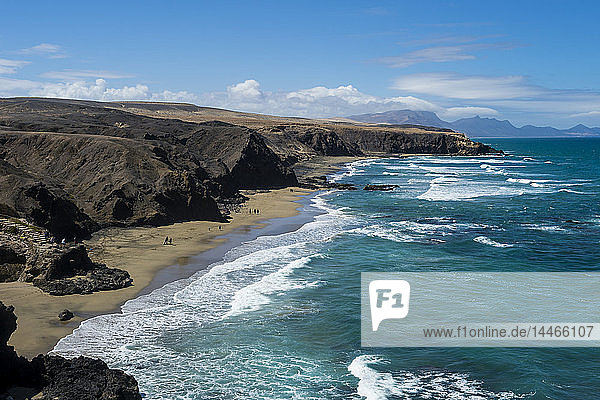 Spain  Canary Islands  Fuerteventura  La Pared  Playa del Viejo Rey