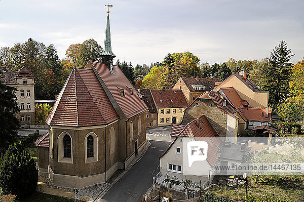 Deutschland  Sachsen  Löbau  Kirche des Heiligen Geistes
