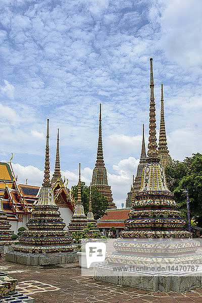 Thailand  Bangkok  Wat Pho  Wat Phra Chetuphon  Phra Chedi Rai