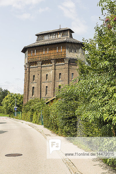 Austria  Amstetten  Water tower at station