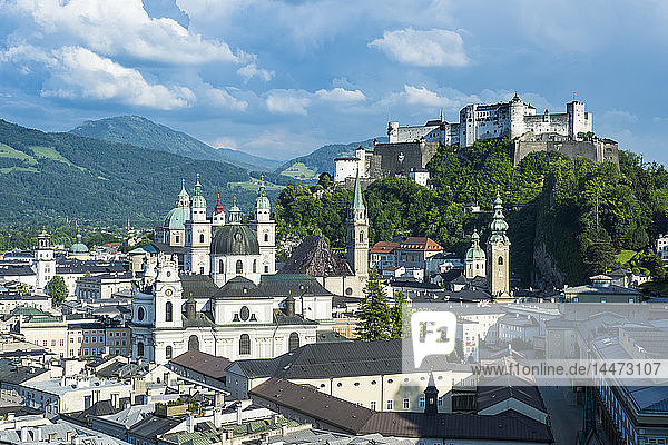 Österreich  Bundesland Salzburg  Salzburg  Stadtansicht
