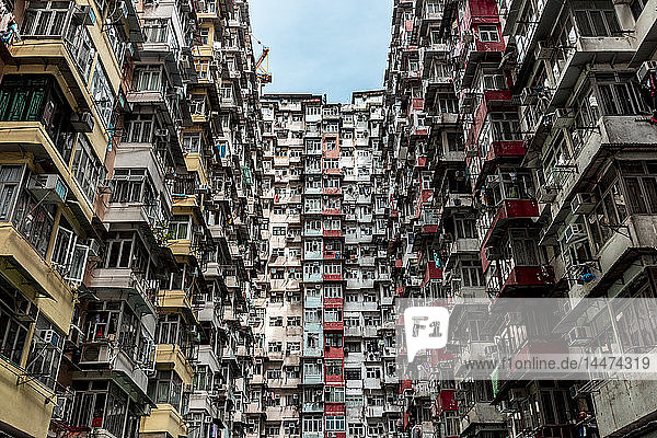 Hongkong  Quarry Bay  Wohnblöcke