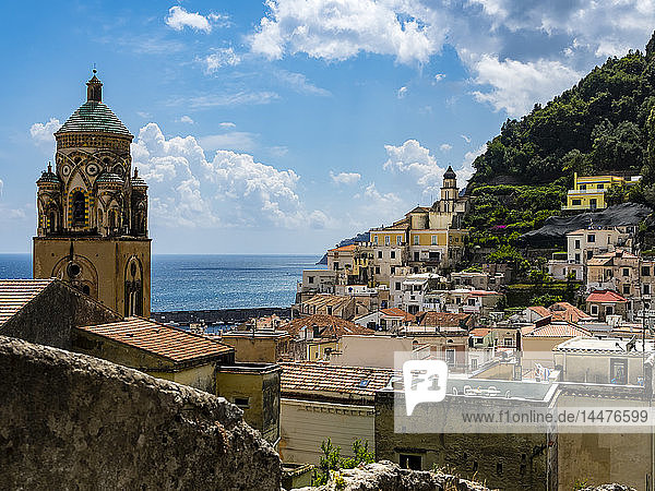 Italien  Kampanien  Amalfiküste  Sorrentinische Halbinsel  Amalfi  Kathedrale von Sant'Andrea