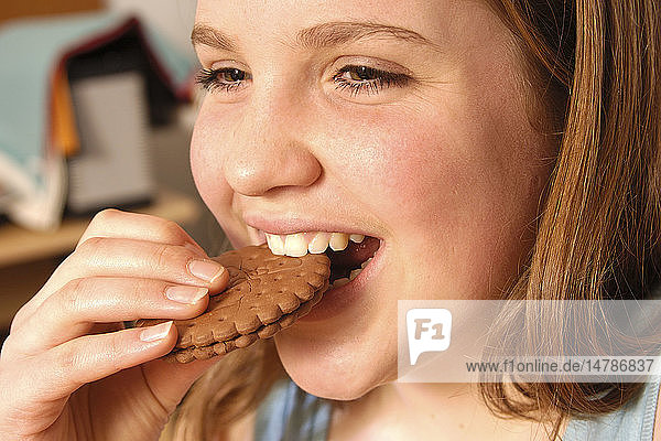 AN ADOLESCENT EATING
