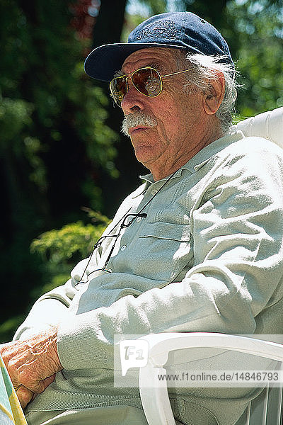 PORTRAIT OF A MAN + 65 YEARS OLD