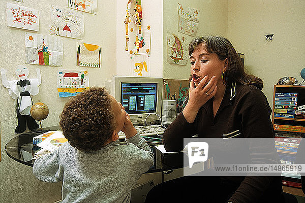 CHILD IN SPEECH THERAPY