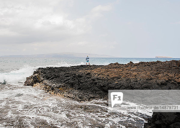Strand von Hookipa  Maui  Hawaii