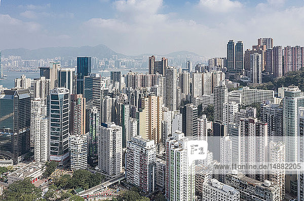 Skyline  Hongkong  China