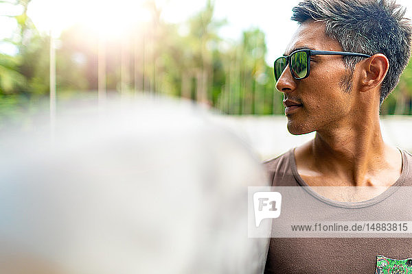 Man wearing sunglasses  Pagudpud  Ilocos Norte  Philippines