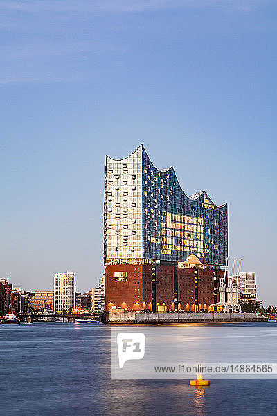 Germany  Hamburg  Elbe Philharmonic Hall and HafenCity