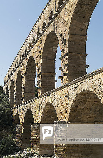 Pont du Gard in Vers-Pont-du-Gard  Frankreich