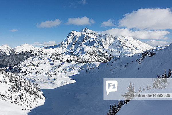 Mount Baker Ski Area in Washington State  USA