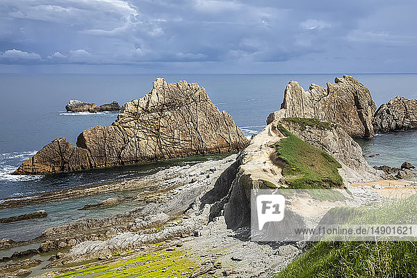 North coast of Spain looking out to the Atlantic Ocean; Spain