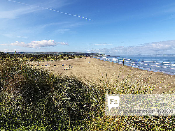 Portstewart Beach  Northern Ireland; County Londonderry  Ireland