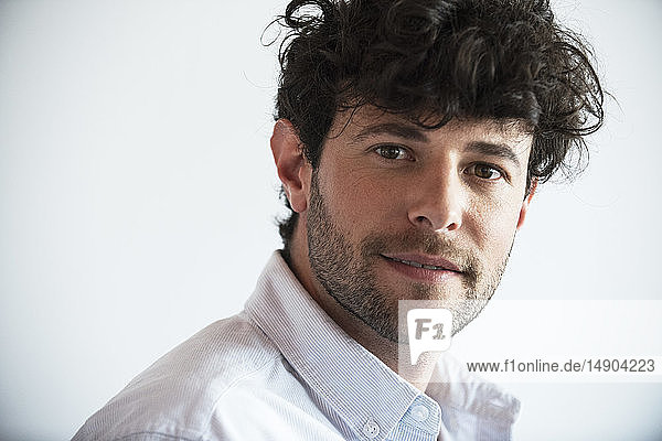 Close-up of businessman
