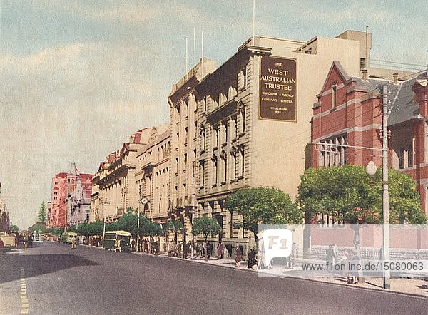 St. George's Terrace   um 1947. Schöpfer: Unbekannt.